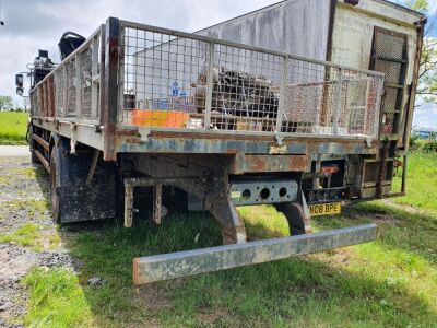 2008 Mercedes Axor 1824 4x2 Crane Dropside Flat - 9