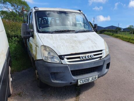 2008 Iveco Daily 35 C 12 Crew Cab Dropside Tipper