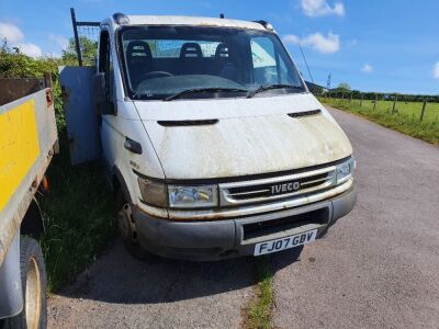 2007 Iveco Daily 35C 12 HPI Dropside Tipper