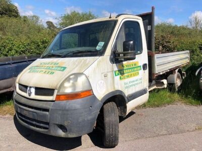 2005 Renault Master DC100 4x2 Dropside Flat