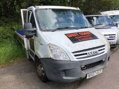 2007 Iveco Daily 35C12 Dropside Flat