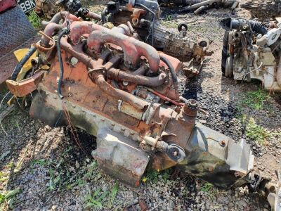 6 CYL Ford Diesel Engine & Gearbox - 2