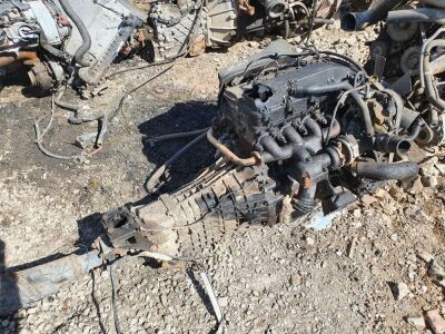 Ford 4 CYL Diesel Engine & Gearbox - 4