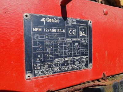 Genset Drawbar MPM 12-400 SS-K Welder Generator - 6