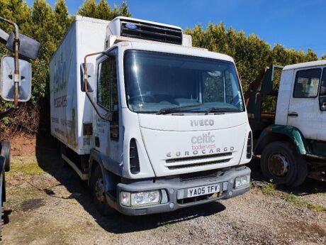 2005 Iveco Eurocargo 75E17 4x2 Fridge Van