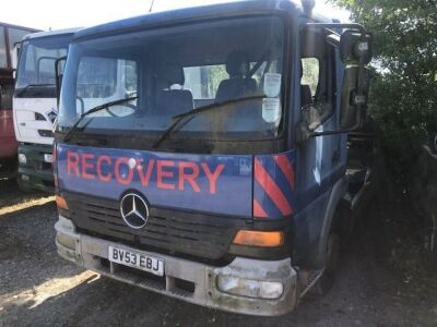 2003 Mercedes 815 4x2 2 Car Transporter - 2