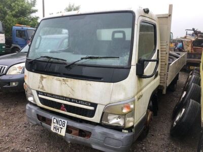 2008 Mitsubishi Fuso 3C11 4x2 Dropside Flat