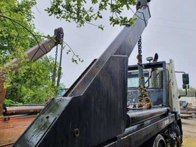 2002 Foden Alpha 345 6x2 Telescopic Midlift Drawbar Skip Loader - 8