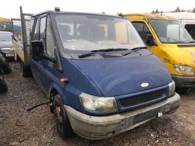 2003 Ford Transit 90 T350 Crew Cab Dropside Beavertail