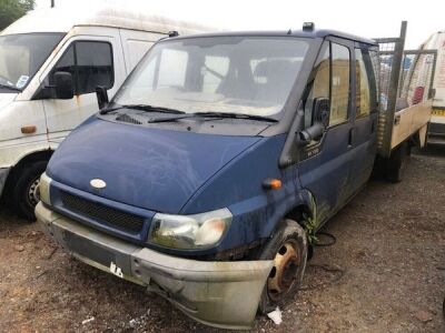 2003 Ford Transit 90 T350 Crew Cab Dropside Beavertail - 2