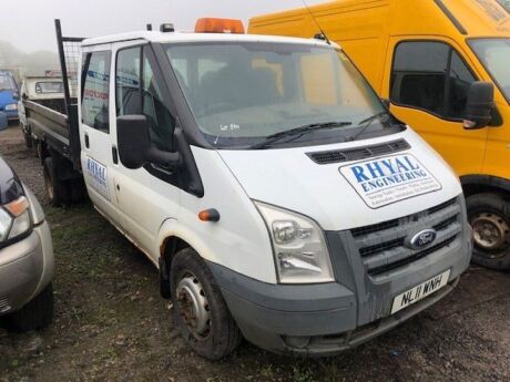 2011 Ford Transit Crew Cab Dropside Tipper