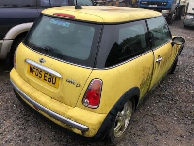 2005 Mini One D 3 Door Car - 3