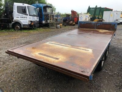 Tandem Axle Drawbar Flat Trailer - 4