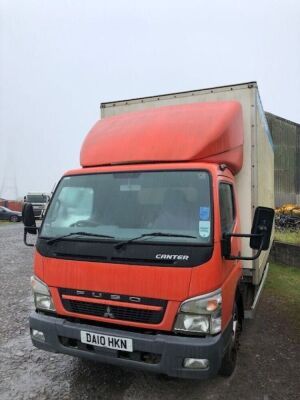 2010 Mitsubishi Fuso Canter Bluetec 5 4x2 Box Van - 2