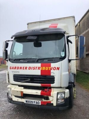 2009 Volvo FL280 4x2 Curtainsider - 2