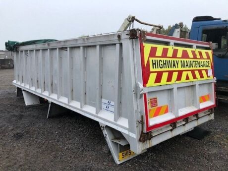 Newbury Alloy Tipper Body to Suit 8x4