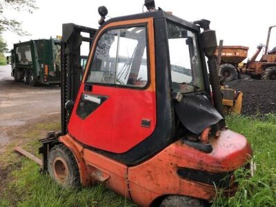  1991 Lansing Linde H30d Diesel Forklift, Triple Mast  - 3