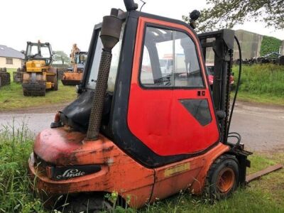  1991 Lansing Linde H30d Diesel Forklift, Triple Mast  - 6