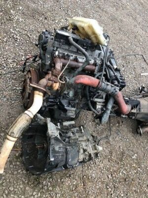 Iveco 4cyl Diesel Engine and Gearbox - 4