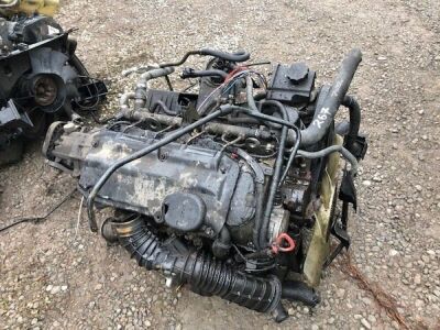 4cyl Mercedes Diesel Engine and Gearbox