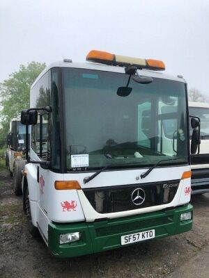 2007 Mercedes Econic 2629 6x2 Rear Steer Chassis Cab - 2