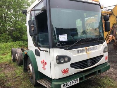 2004 Dennis 6x2 Midlift Chassis Cab