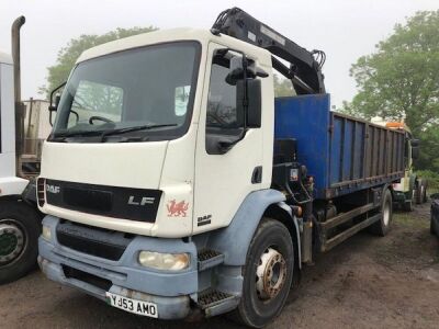 2003 DAF LF 55 220 4x2 Crane Dropside Rigid