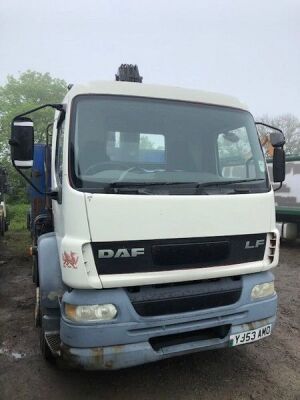 2003 DAF LF 55 220 4x2 Crane Dropside Rigid - 2