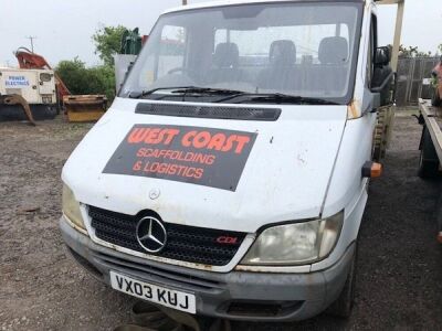 2003 Mercedes Sprinter Dropside Pickup - 2