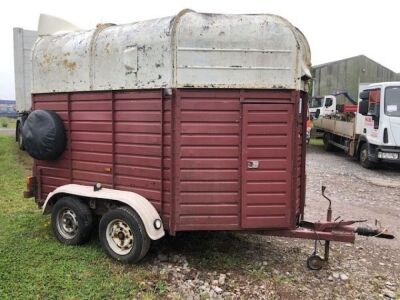 Rice Tandem Axle Drawbar Horse Trailer - 3