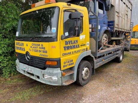 2001 Mercedes Atego 1217 4x2 Beavertail