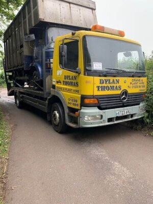 2001 Mercedes Atego 1217 4x2 Beavertail - 4