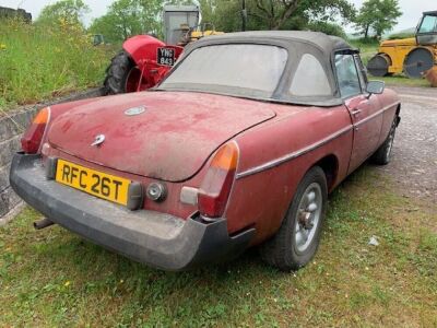 1978 MG B Roadster Convertible - 3