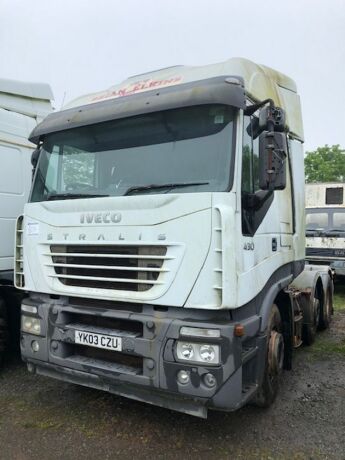 2003 Iveco Stralis 430 6x2 Midlift Tractor Unit