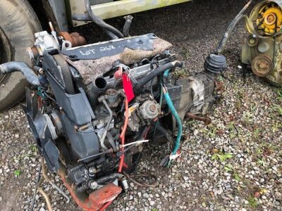 Iveco 4 CYL Diesel Engine & Gearbox - 2