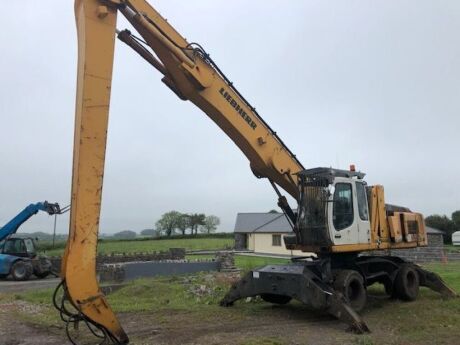 2007 Liebherr A934C Wheeled Scrap Handler