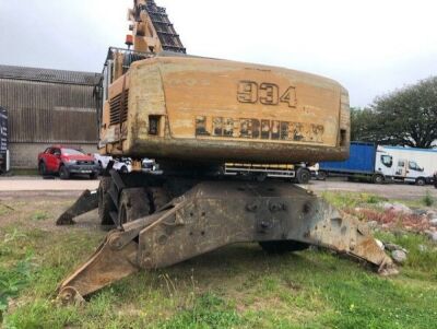 2007 Liebherr A934C Wheeled Scrap Handler - 7