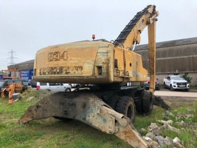 2007 Liebherr A934C Wheeled Scrap Handler - 8