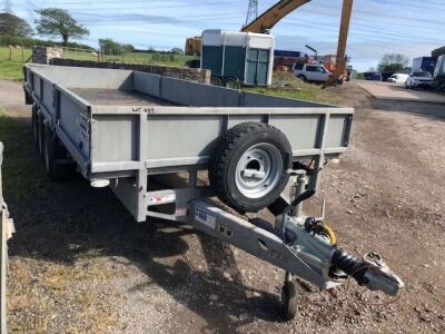 Ifor Williams 18ft Triaxlwe Dropside Drawbar Trailer - 2