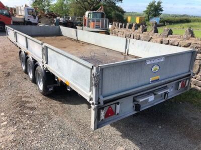 Ifor Williams 18ft Triaxlwe Dropside Drawbar Trailer - 10