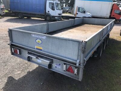 Ifor Williams 18ft Triaxlwe Dropside Drawbar Trailer - 11