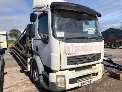 2007 Volvo FL240 4x2 Double Deck Car Transporter