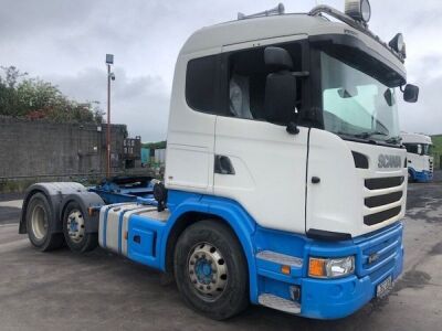 2013 Scania G480 6x2 Mini Mid Lift Tractor Unit