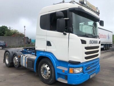 2013 Scania G480 6x2 Mini Mid Lift Tractor Unit