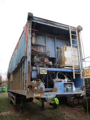 2006 JBC Ejector Trailer Tri Axle