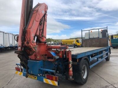 2001 Mercedes 1823 4x2 Rigid Crane Flat - 7