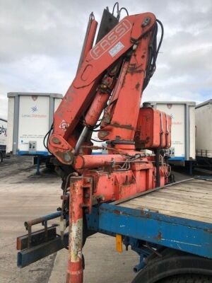 2001 Mercedes 1823 4x2 Rigid Crane Flat - 9