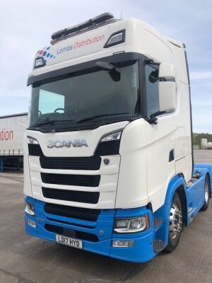 2017 Scania S730 V8 6x2 Tag Axle Tractor Unit - 4