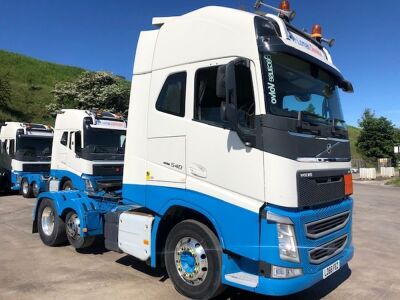 2016 Volvo FH540 6x2 Mini Mid Lift Tractor Unit