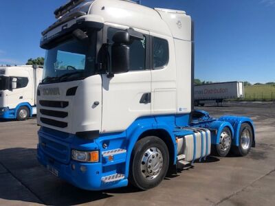 2016 Scania R490 6x2 Mini Mid Lift Tractor Unit